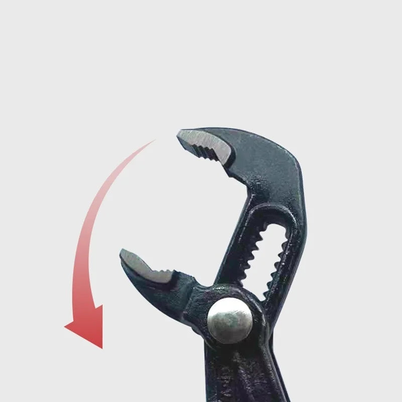 7/10/12 Inch Adjustable Water Pump Pliers – Quick-Release Plumbing Pliers, Pipe Wrench Clamp Tool for Household & DIY Use