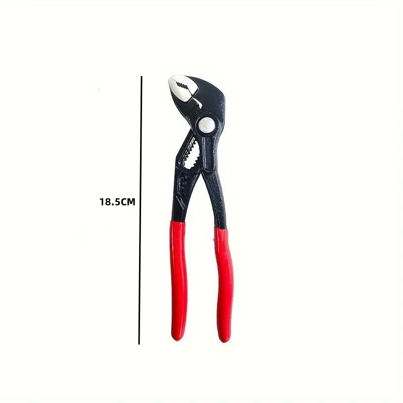 7/10/12 Inch Adjustable Water Pump Pliers – Quick-Release Plumbing Pliers, Pipe Wrench Clamp Tool for Household & DIY Use