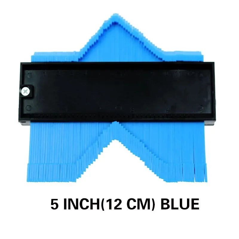 Profile Contour Gauge – Line Copier Ruler & Cutting Template for Woodworking, Construction & Tiling