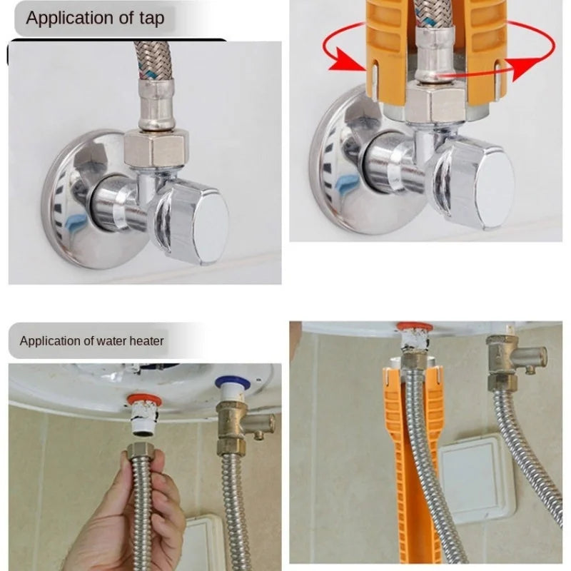 Multi-Functional Sanitary Wrench – Faucet & Pipe Installation Tool for Sink and Bathroom Fixtures