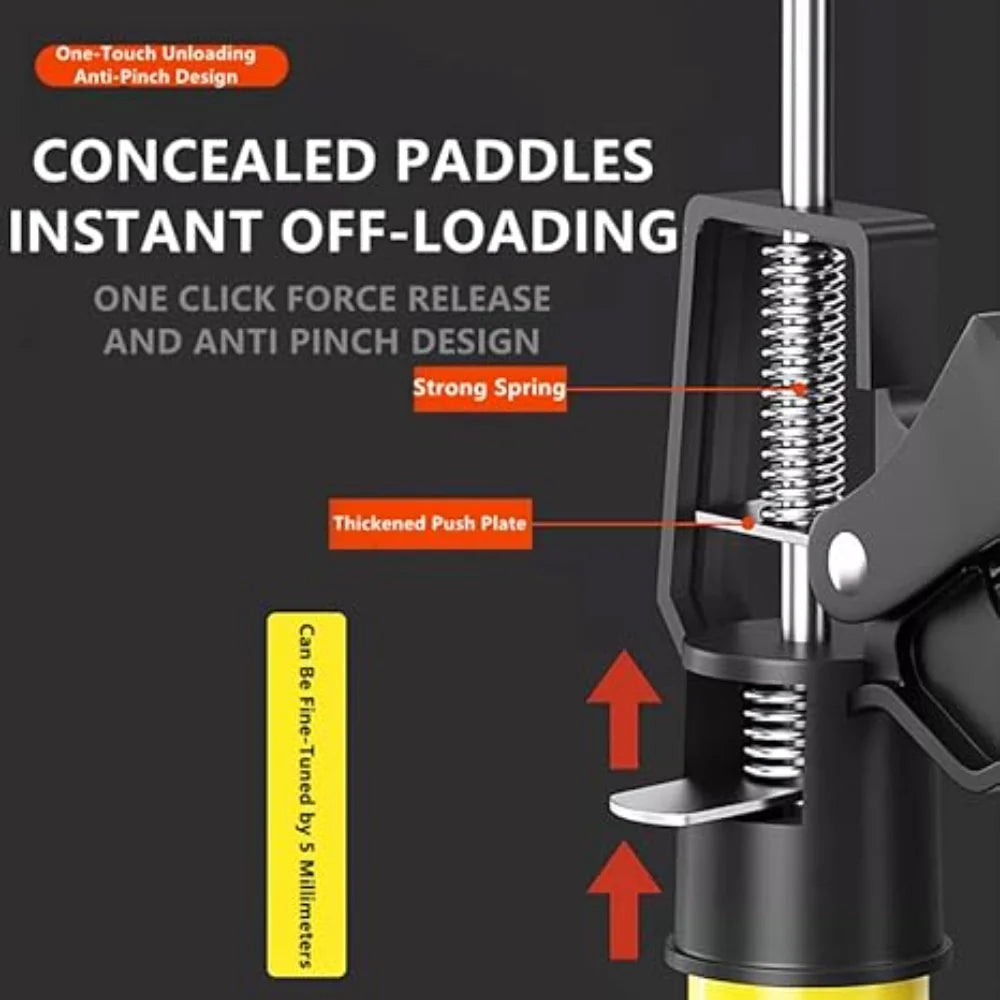 Adjustable Telescopic Steel Support Rod – Cabinet Board Lifting & Work Bracket