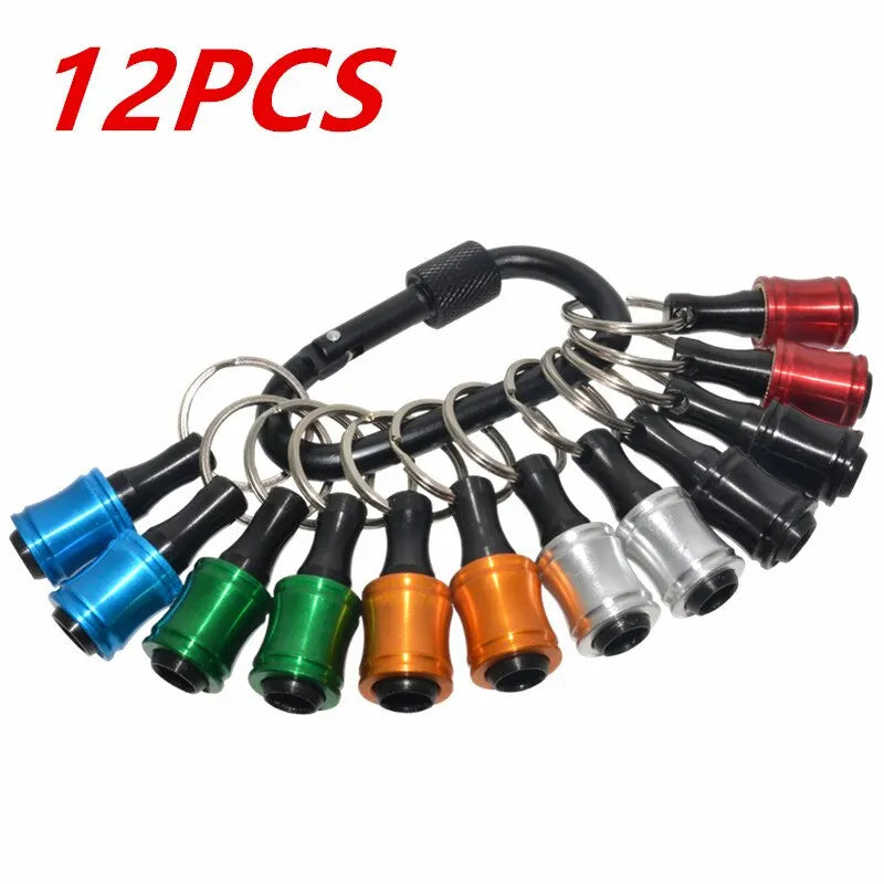 12PCS Upgraded 1/4-Inch Hex Shank Screwdriver Bit Holders