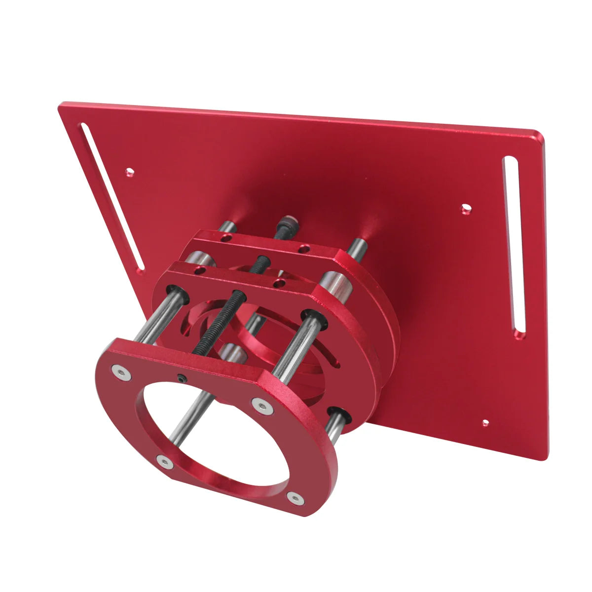 Router Lift Kit – Aluminum Insert Plate with Miter Gauge & Bracket for 65mm Motors