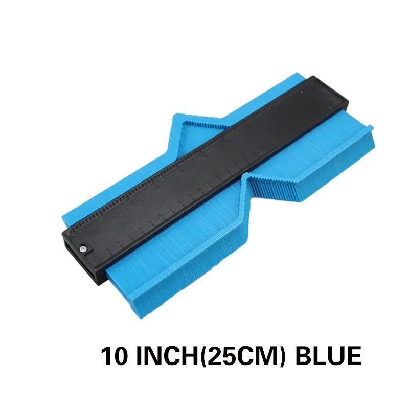 Profile Contour Gauge – Line Copier Ruler & Cutting Template for Woodworking, Construction & Tiling