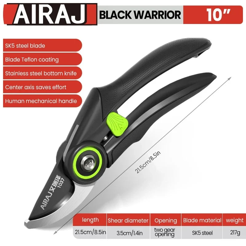 Pruning Shears – Durable, Labor-Saving Garden Scissors for Plant & Branch Cutting