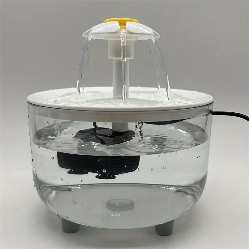 1L USB Electric Pet Water Fountain – Automatic Cat Drinking Bowl with Filter, Silent Dispenser for Cats & Small Pets