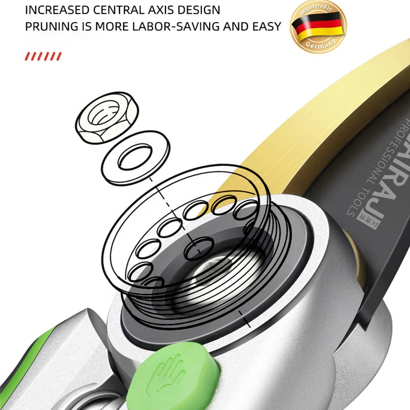 Pruning Shears – Durable, Labor-Saving Garden Scissors for Plant & Branch Cutting