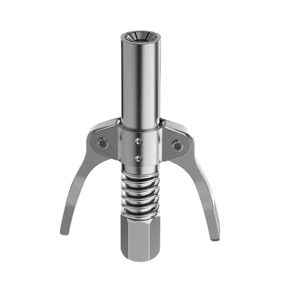 10000PSI Grease Gun Coupler NPTI/8 Oil Pump Quick Release Grease Nozzle Injector Lubricating Oil Grease Gun Car Auto Repair Tool