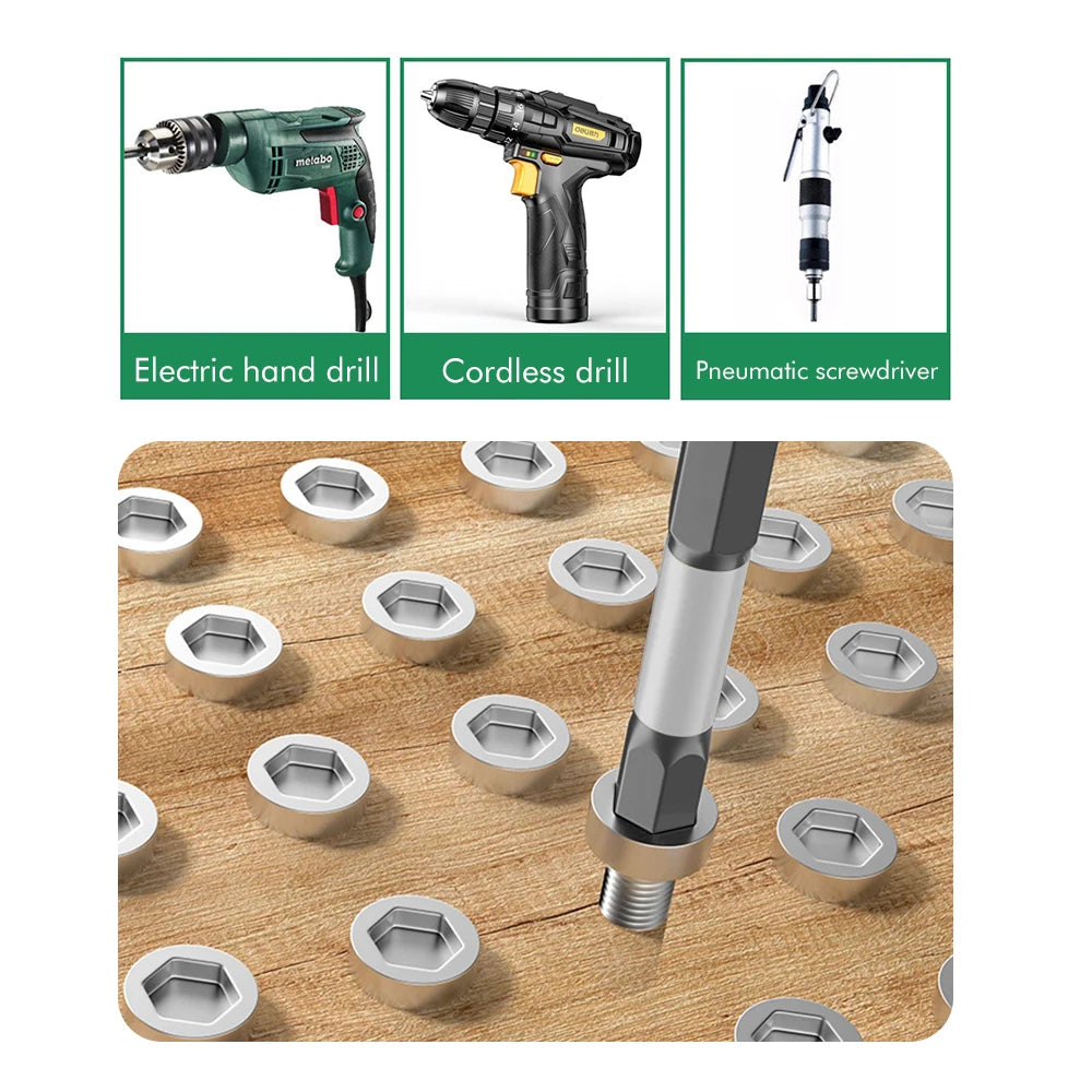 1/4 Screwdriver Bit Set Impact Drill Batch Head Torx Hexagonal Cross Head Magnetic Tamper Proof Screwdriver Bits