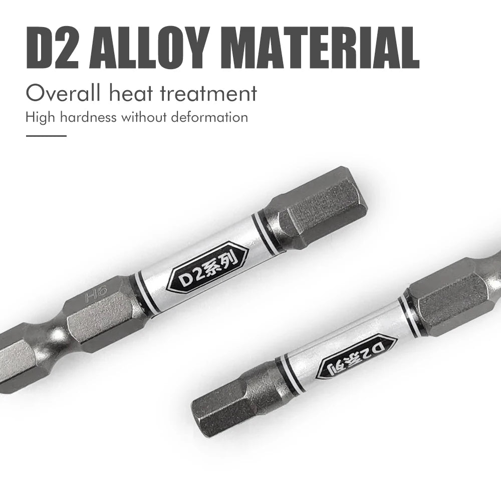 1/4 Screwdriver Bit Set Impact Drill Batch Head Torx Hexagonal Cross Head Magnetic Tamper Proof Screwdriver Bits