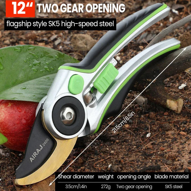 Pruning Shears – Durable, Labor-Saving Garden Scissors for Plant & Branch Cutting