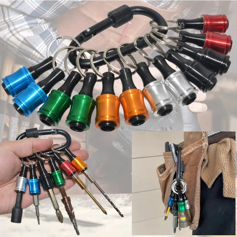 12PCS Upgraded 1/4-Inch Hex Shank Screwdriver Bit Holders