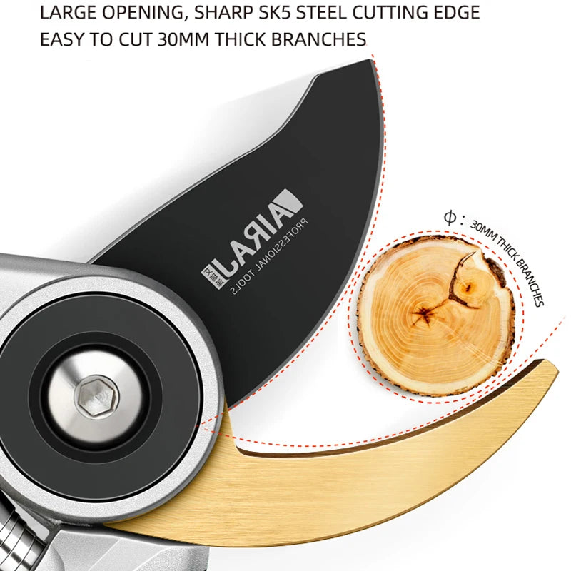Pruning Shears – Durable, Labor-Saving Garden Scissors for Plant & Branch Cutting