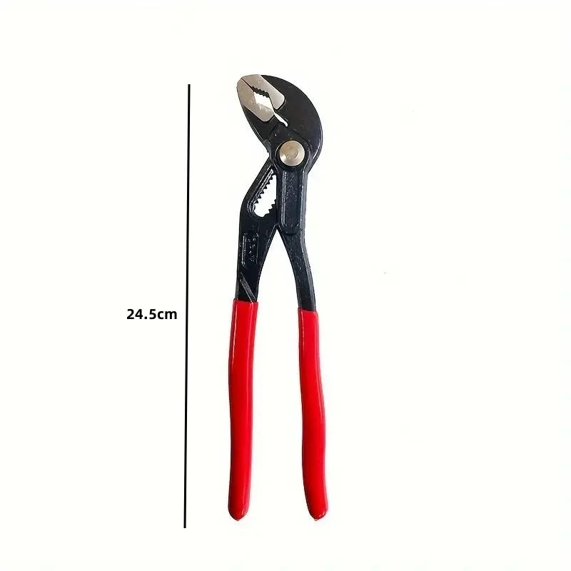 7/10/12 Inch Adjustable Water Pump Pliers – Quick-Release Plumbing Pliers, Pipe Wrench Clamp Tool for Household & DIY Use