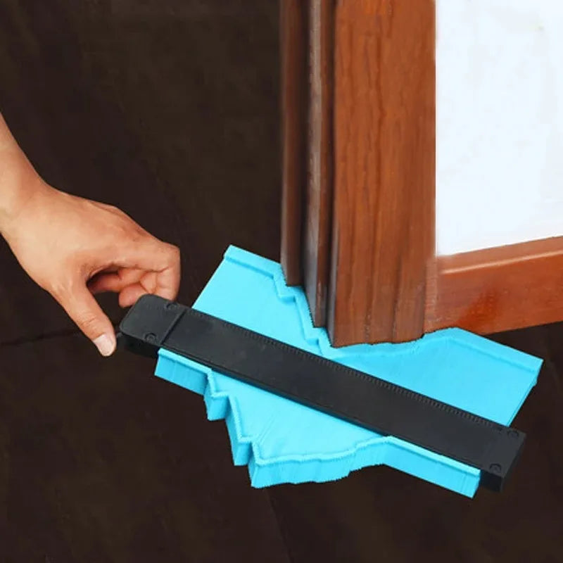 Profile Contour Gauge – Line Copier Ruler & Cutting Template for Woodworking, Construction & Tiling