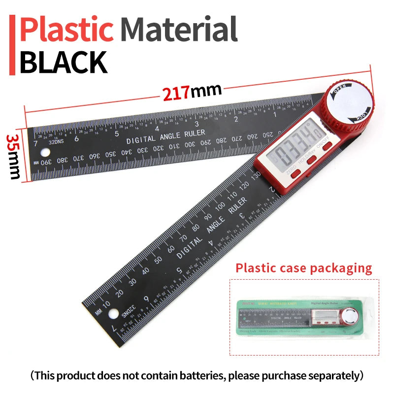 Digital Goniometer Protractor – 360° Electronic Angle Measurement Tool for Woodworking
