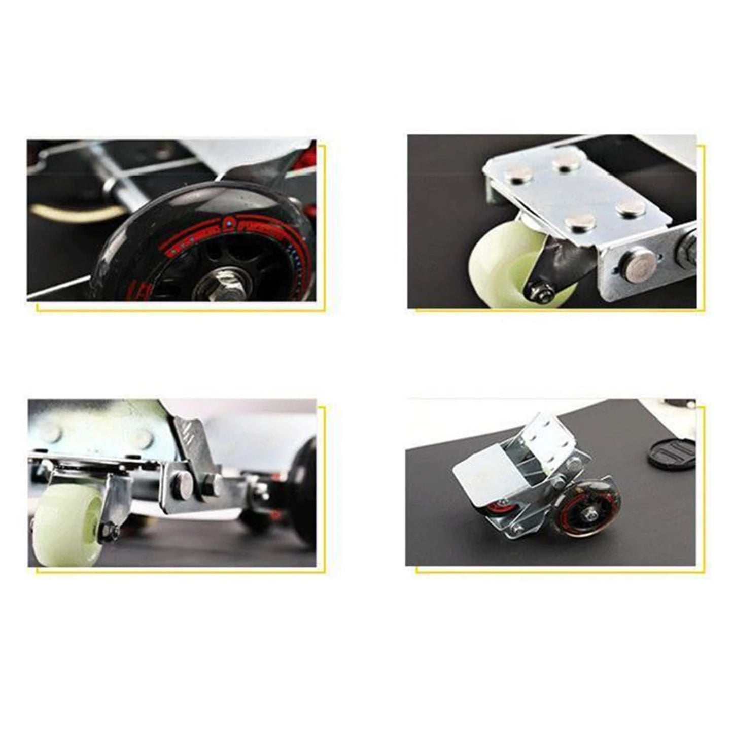 Flat Tire Booster Trolley – Folding Tire Roller for Motorcycle, Electric Bike & Trailer Moving