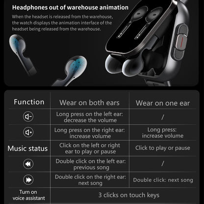 New GPS Smart Watch for Men - Built-in Earphones, Sport Fitness Tracker, Bluetooth Call & Weather Display for Xiaomi & Huawei