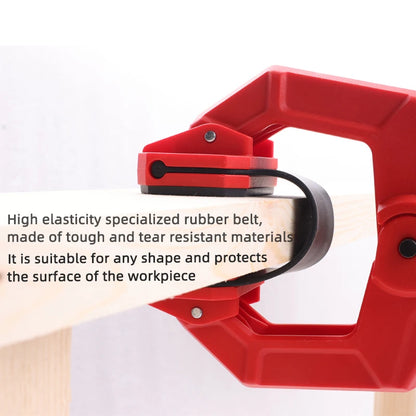 Belt Spring Clamp – Quick Fixing C Clamp for Woodworking, Aviation Models & Photo Frames