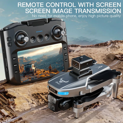 SG901MAX GPS Drone 8K HD Dual Camera, 5G WiFi, 360° Obstacle Avoidance, Foldable Brushless Quadcopter with Screen