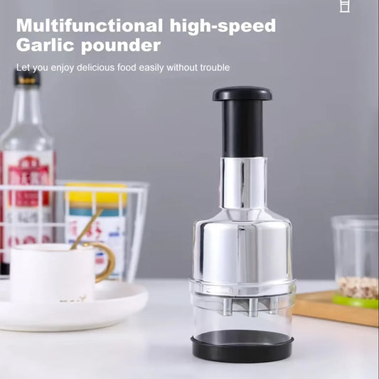 Manual Garlic Masher - Multifunctional Garlic Press For Kitchen, Make Delicious Garlic Dishes