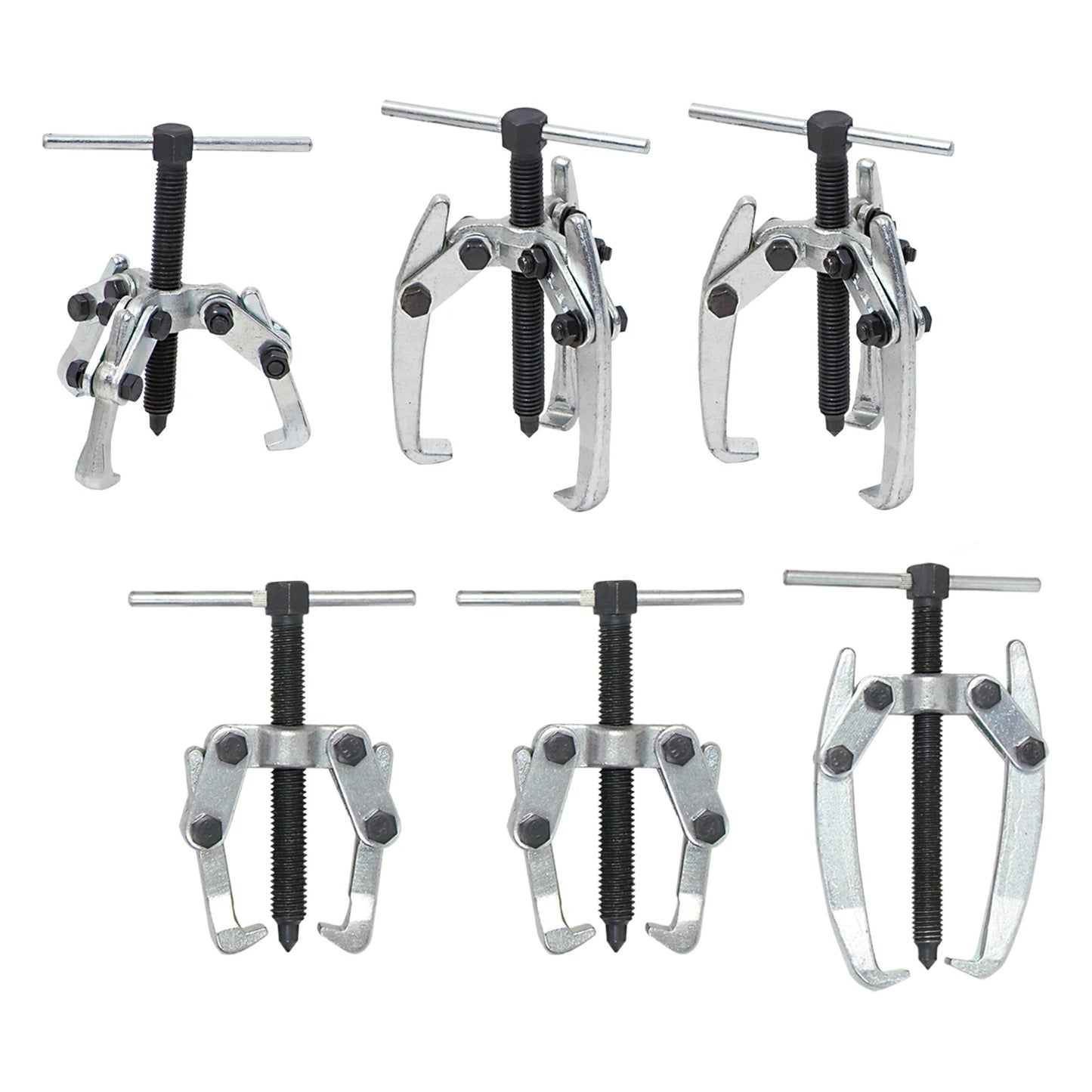 2 Jaws 3 Jaws Heavy Duty Bearing Puller Remover Machine Car Repair Tool Forging Jaw Gear Puller Adjustable Clamping