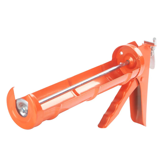 Glass Caulking Gun – 10:1 Thrust Ratio, No-Drip Silicone Tool for Precision Application