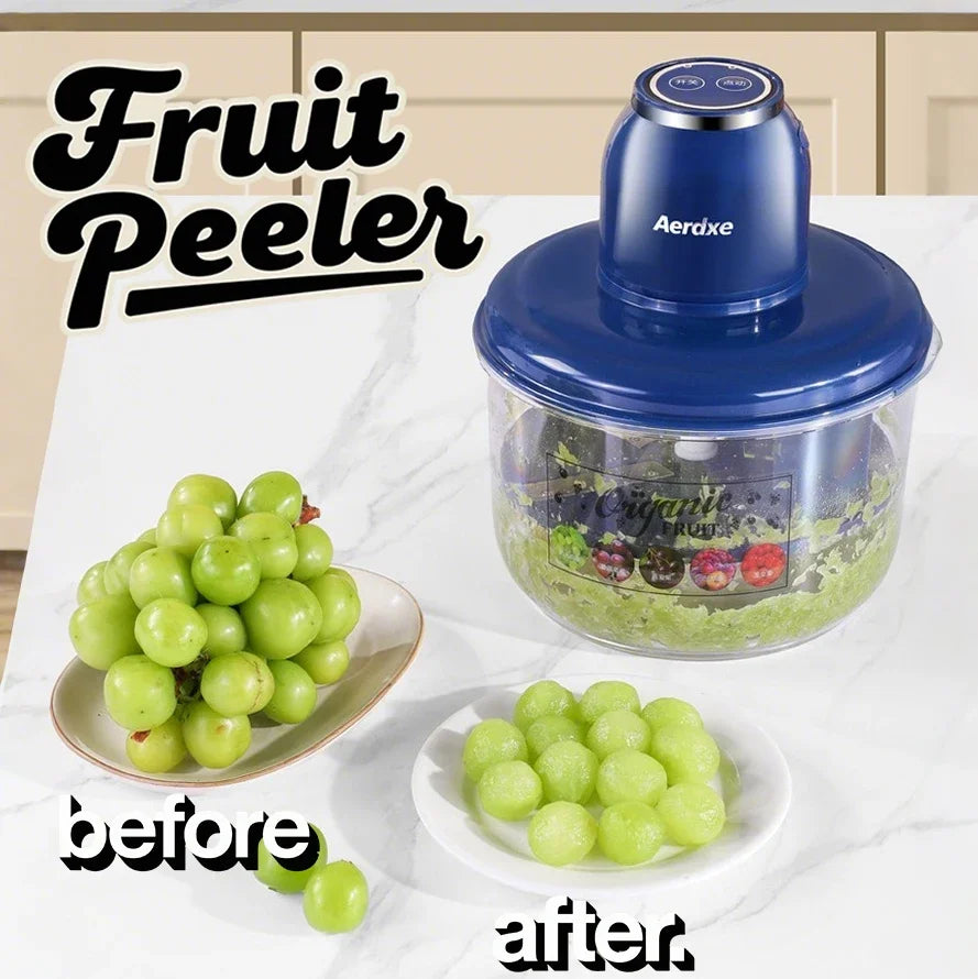 New Automatic Fruit Peeler Machine - Wireless Portable Apple/Peach Peeler for Home, Fast & Easy Kitchen Gadget