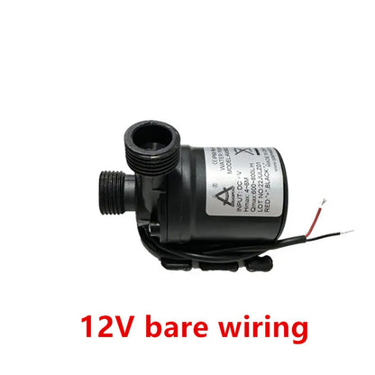 Ultra Quiet DC 12V/24V Brushless Submersible Water Pump for Aquarium, Pond, Fountain, Fish Tank