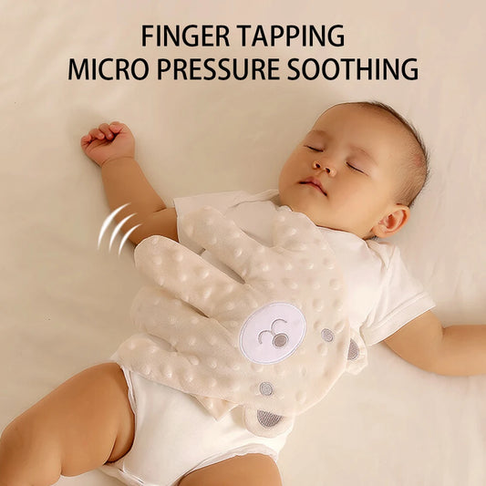 Soothing Baby Sleep Aid Pillow – Calming Hand Palms with Remote for Infants & Toddlers