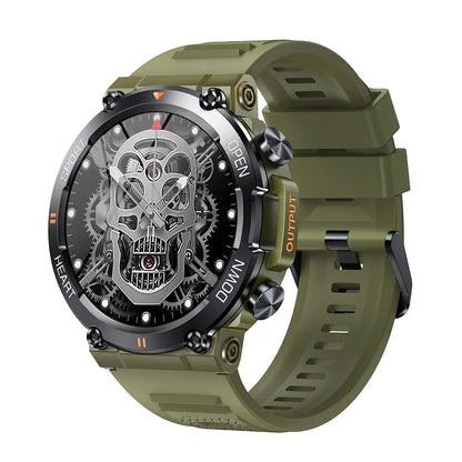 MD56 Smart Watch for Men – 1.39" HD Display, Bluetooth Calling, Fitness Tracker with Heart Rate Monitor, 400mAh, Android & iOS Compatible