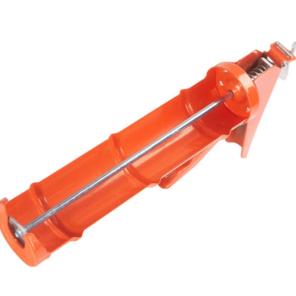 Glass Caulking Gun – 10:1 Thrust Ratio, No-Drip Silicone Tool for Precision Application