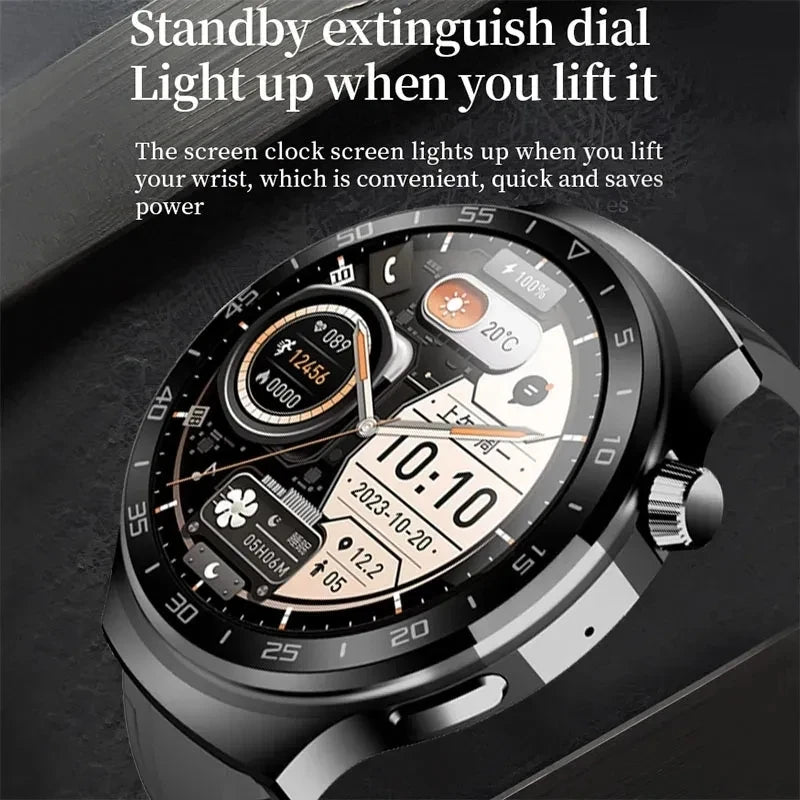 Ola Esporte For GT3 Pro Smart Watch Men 390*390 HD Screen Heart Rate Bluetooth Calls IP67 Waterproof Sport SmartWatch  DIY Faces