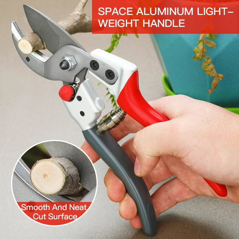 Gardening Pruning Shears – Labor-Saving Branch Scissors for Fruit Tree & Garden Trimming