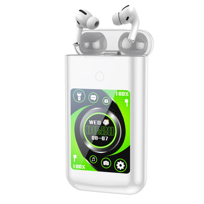 Multi-Function In-Ear Bluetooth Wireless Earphones – 2.8" Touch Screen Charging Case with Power Bank for Music & Gaming