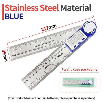 Digital Goniometer Protractor – 360° Electronic Angle Measurement Tool for Woodworking