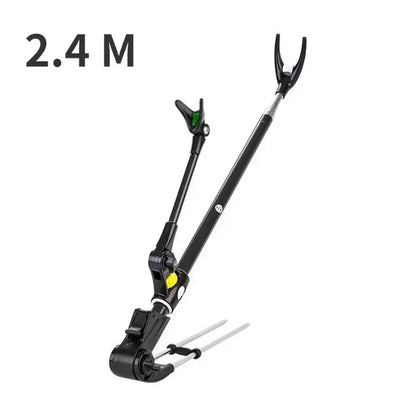 Thickened Telescopic Fishing Rod Holder – Dual Purpose Stainless Steel Bracket