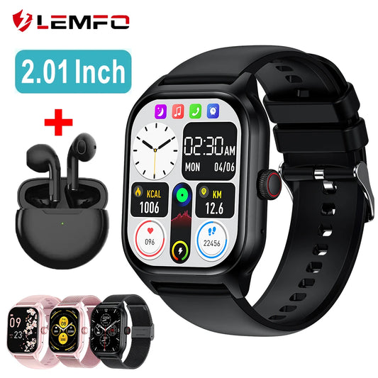 LEMFO LT10 Smart Watch 2024 Android Gift Bluetooth Call Smartwatch