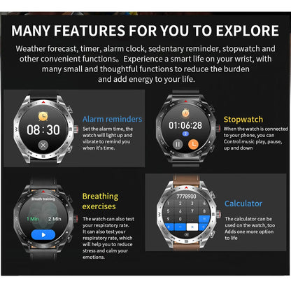 2-in-1 Smart Watch with TWS Bluetooth Earphones – HiFi 9D Sound, Bluetooth Calling, Sports Fitness Tracker for Men & Women