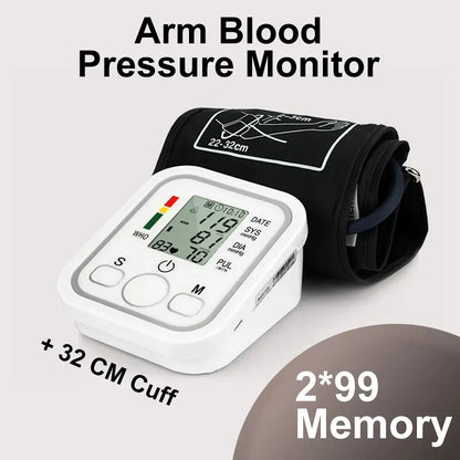 Automatic Arm Blood Pressure Monitor – Digital Tonometer, Portable Medical BP & Heart Rate Monitor Equipment          Ask ChatGPT