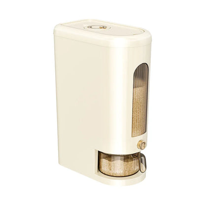 5/10KG Rice Storage Container Dry Food Dispenser Insect-Proof Rice Bucket Large Capacity Cereal Storage Box for Home Kitchen