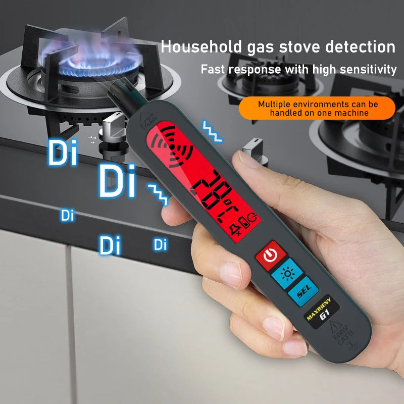 G1 Gas Leak Detector – Portable Natural Gas & Methane Alarm with LCD Display