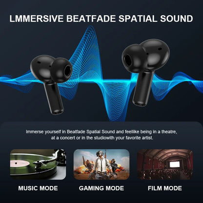 Beatfade S20 PRO Touch Screen ANC Wireless Earbuds – TWS Noise Cancelling with Bluetooth 5.3, App Support, and Long Battery Life