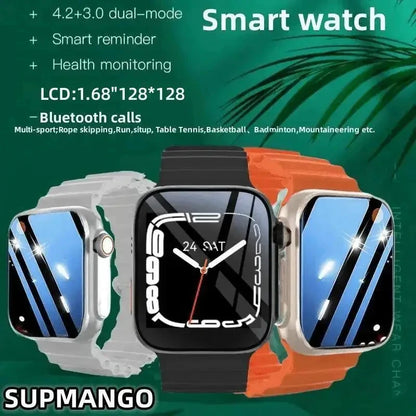 TB50 Smart Watch Men's Waterproof Smart Watch Women's Monitor Health Tracking Watch Android IOS Fashion Sports Smart Watch