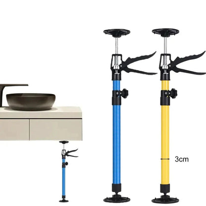 Adjustable Telescopic Steel Support Rod – Cabinet Board Lifting & Work Bracket