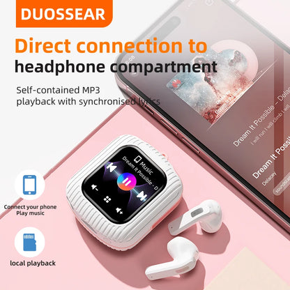 Dual Ear Wireless Bluetooth Earphones – Positioning, Retrieval, Touch Controls, Short Video Operation & MP3 Playback