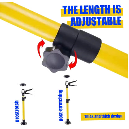 2Pcs Telescopic Steel Support Rods – Labor-Saving Cabinet Jack & Drywall Lifting Tool