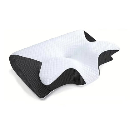 Hot-quality memory foam protection slow rebound pressure reduction butterfly pillow ergonomic horn protection neck pillow