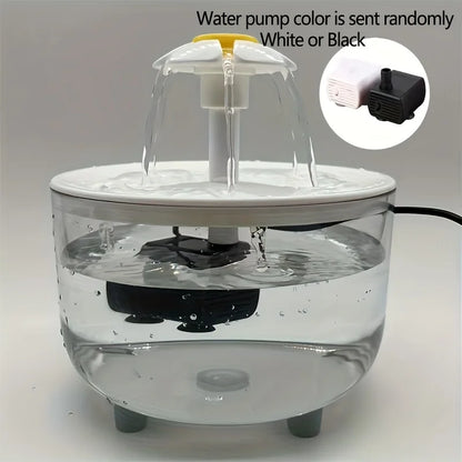 1L USB Electric Pet Water Fountain – Automatic Cat Drinking Bowl with Filter, Silent Dispenser for Cats & Small Pets