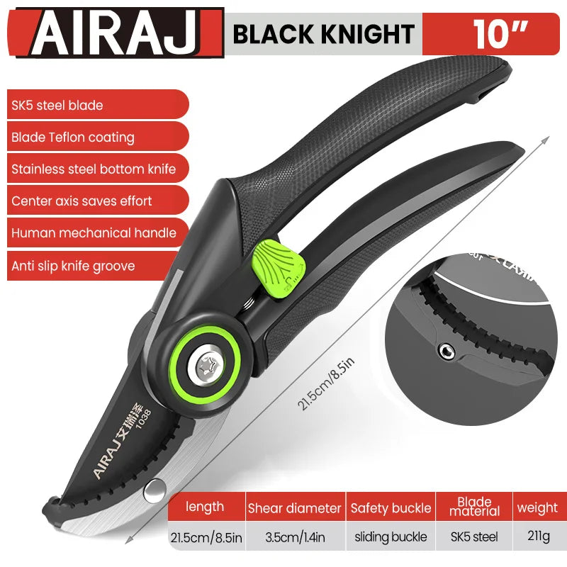 Pruning Shears – Durable, Labor-Saving Garden Scissors for Plant & Branch Cutting